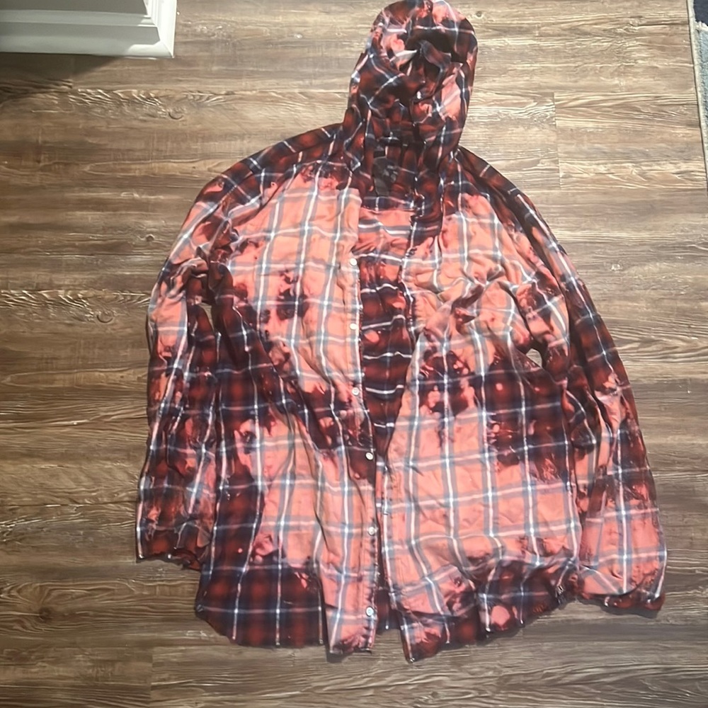 Men’s Vlone Flannel jacket size XXL